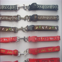 pet wholesale leather dog collars christmas dog collars