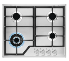 Electrolux Gas Hob Steel 4 Burner