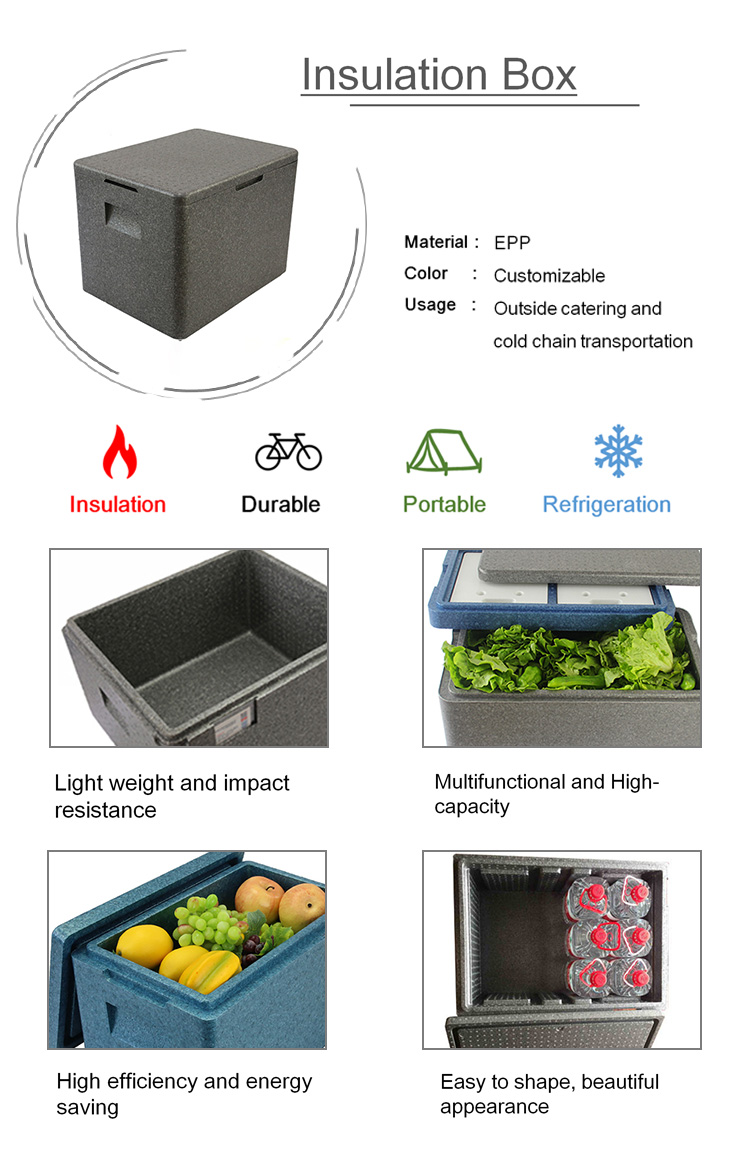 Eco-Friendly Epp Milk Cooler Box,Mini Medical Cooler Box