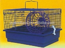 fold welding with plastic tray small hamster cage