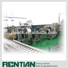 Packing and filling machinery for pillow type bags