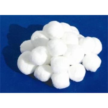 Single-use absorbent cotton balls