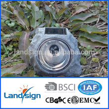 solar stone light