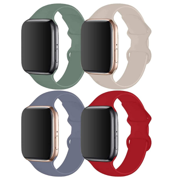 Banda de silicona compatible con Apple Watch