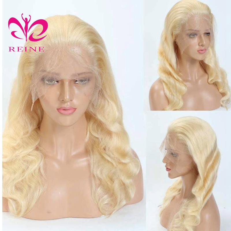 613 Blonde HD Lace Frontal Wigs Glueless Body Wave Pre Plucked Baby Hair 13x4 Lace Front Human Hair Wigs Natural Hairline