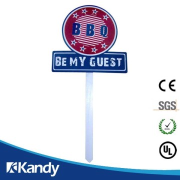 road sign decorative yard stakes