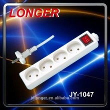 High quality HOLLAND 4 way switch extension socket power strip child protector