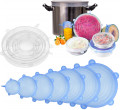 Reusable Hot Sale Silicone Peregangan Tutup