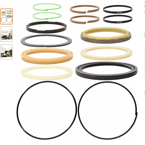 Komatsu PW220-7H ARM Cylinder Service SEAL KIT 707-99-57160