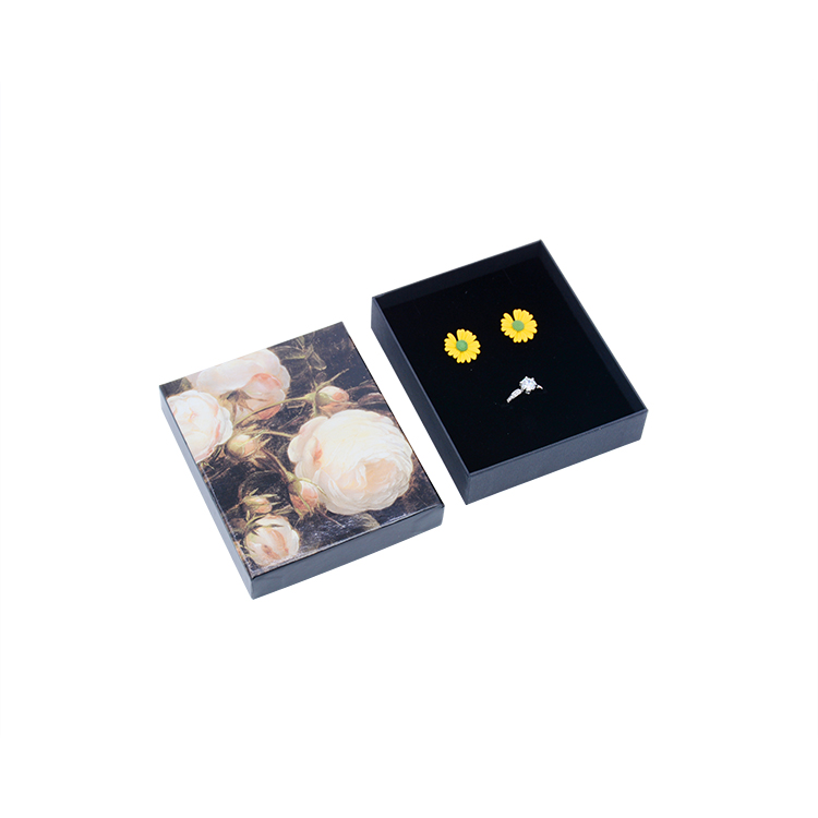 Factory price Custom printed small paper boxes for ring earrings jewelry