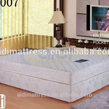 Standard Double Bed and Mattress,Hot Sale Hotel Furniture Double Bed and Mattress