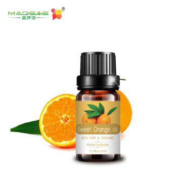 Aceite esencial de naranja dulce natural 100% puro para blanquear