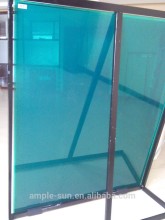 Semi-transparent colorful BIPV solar module