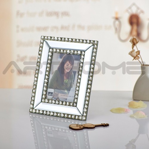 Home Decoration Silk-Screen Glass Photo Frame