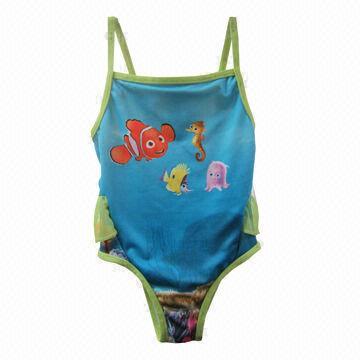 Baby sublimation swimsuit, Disney-licensed Nemo