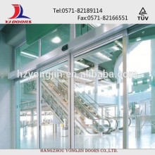 modern commercial automatical sliding glass door
