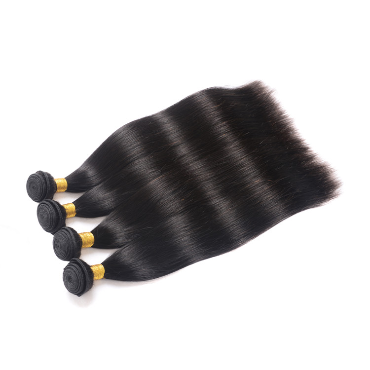 Peruvian Straight Virgin Straight Hair Bundles Cheap Human Hair Natural Black