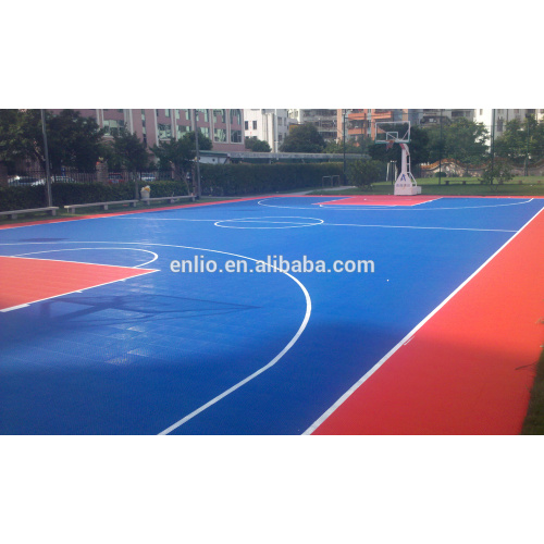 outdoor interlock Basketball Court Tiles