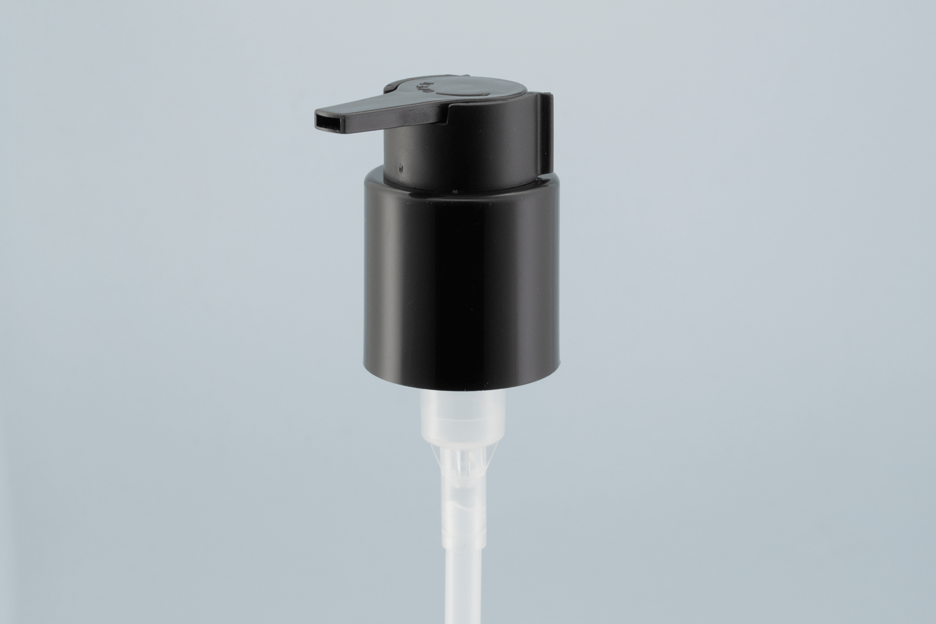 Bomba de litio negra 28/410 con cierre giratorio de izquierda a derecha 28/410 Black Lition Pump With Left-right Twist Lock