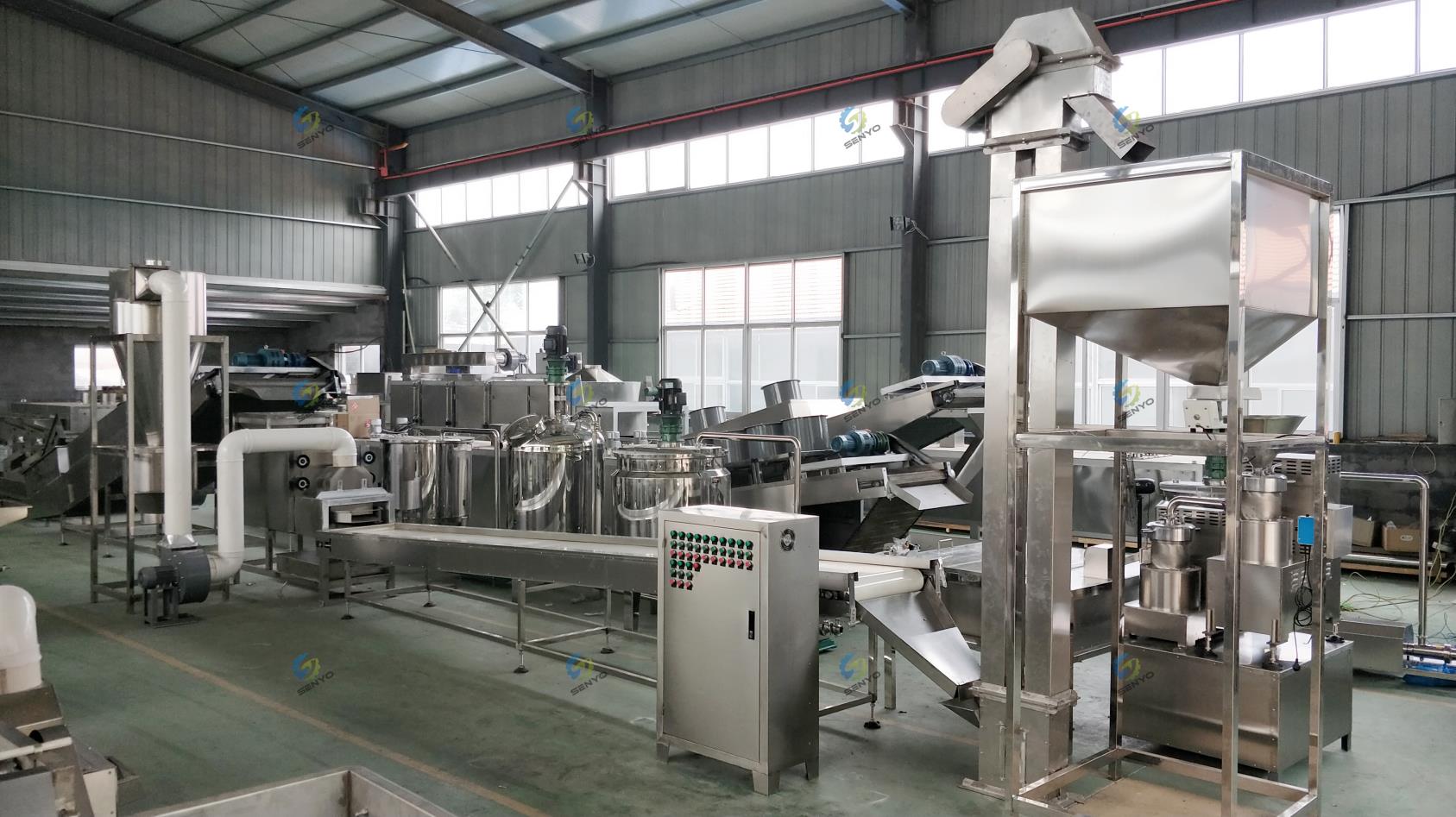 Commercial Peanut Butter Colloid Mill Peanut Butter Grinding Making Machine Peanut Butter Production Line