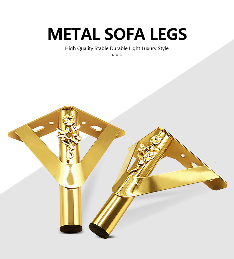 G102 ساق أريكة معدنية G102 metal sofa leg