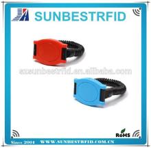Waterproof RFID wristband 13.56MHz ABS IC smart bracelet