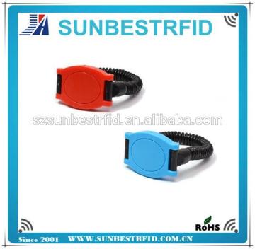 Waterproof RFID wristband 13.56MHz ABS IC smart bracelet
