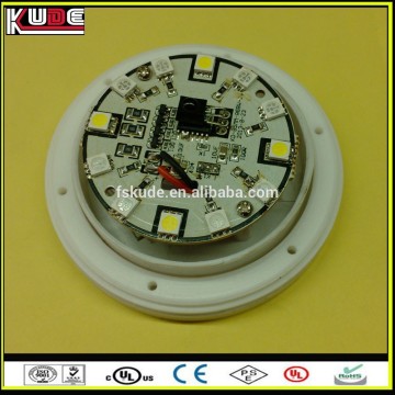 Inductive charging led night light base with battery