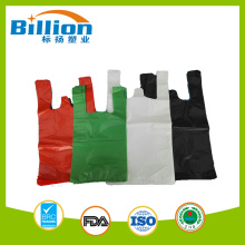 Biodegradable Plastic T Shirt Eco Friendly Food Packaging Bag Rolls