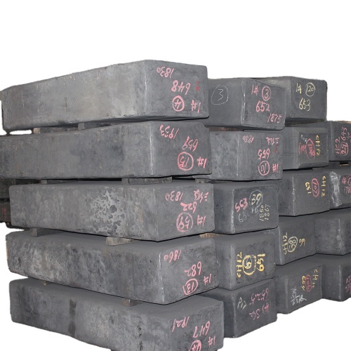 Blocs de graphite moulé extrudés à haute pureté