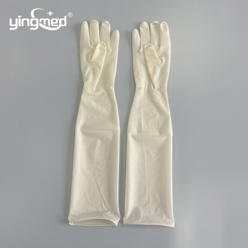 Disposable Medical Gynecological Gloves Elbow Length Gloves