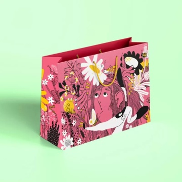 Luxury Gift Bag With Cotton Ribbon