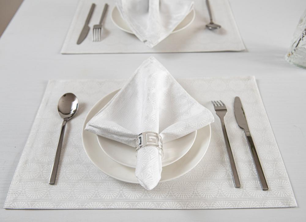 White Placemat For Table
