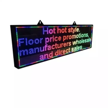 Outdoor Business LED Sign: Digital Message Board for Advertising Display