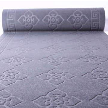 Factory produces exhibition carpet with film