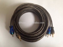 2015 latest product high quality rca cable for car amp