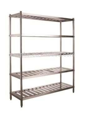 detachable stainless steel five deck rack shelf-CJ03
