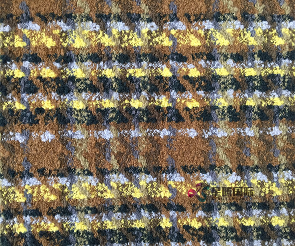 Colorful Tweed Textile