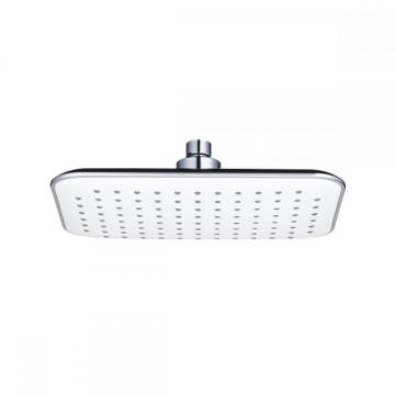 Large square thermostatic anti-blocking top rain head shower