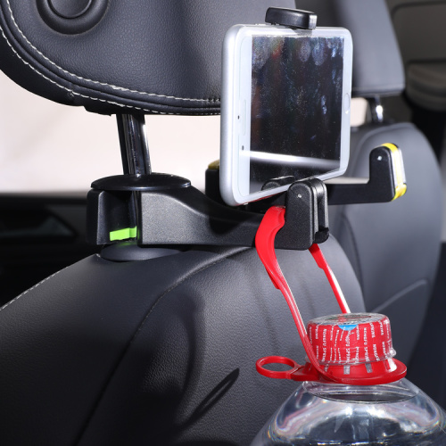 Car Back Seat Headrest Hook And Phone Holder