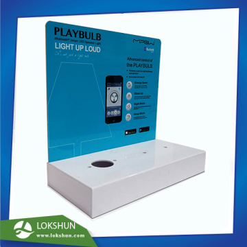 L-Shape Transparent Perspex Counter Display Stands, Wholesale Retail Acrylic Display Stand