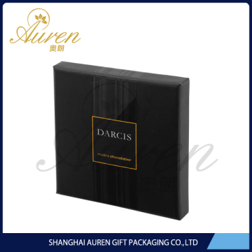 magnetic closure paper gift box with ribbon closure