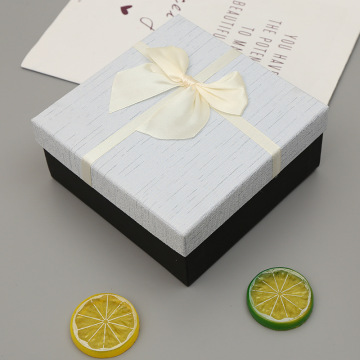 Wholesale Gift Paper Box Packaging with Ribbon