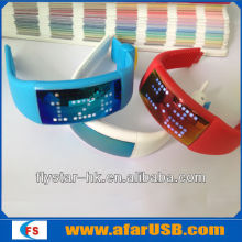 2014 hot selling led watch usb flash drive usb pendrive