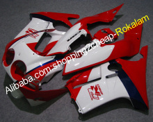 ABS Fairing Kit for Honda CBR 250 RR CBR250RR MC19 1988-1989 Red White Motorcycle Fairings