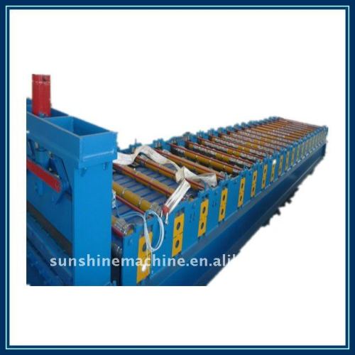 corrugated roof machine