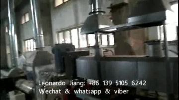 PP PE HDPE pelletizing machine plastic granulating line machine