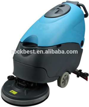 Floor cleaning machine scrubber