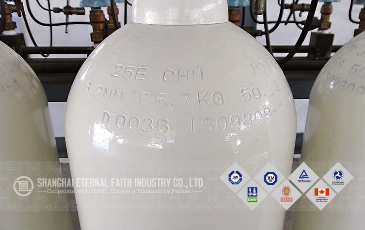 empty gas cylinder price Nitrogen/Oxygen/Acetylene industrial gas