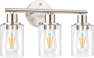 Farmhouse Glass Wall Sconce Light